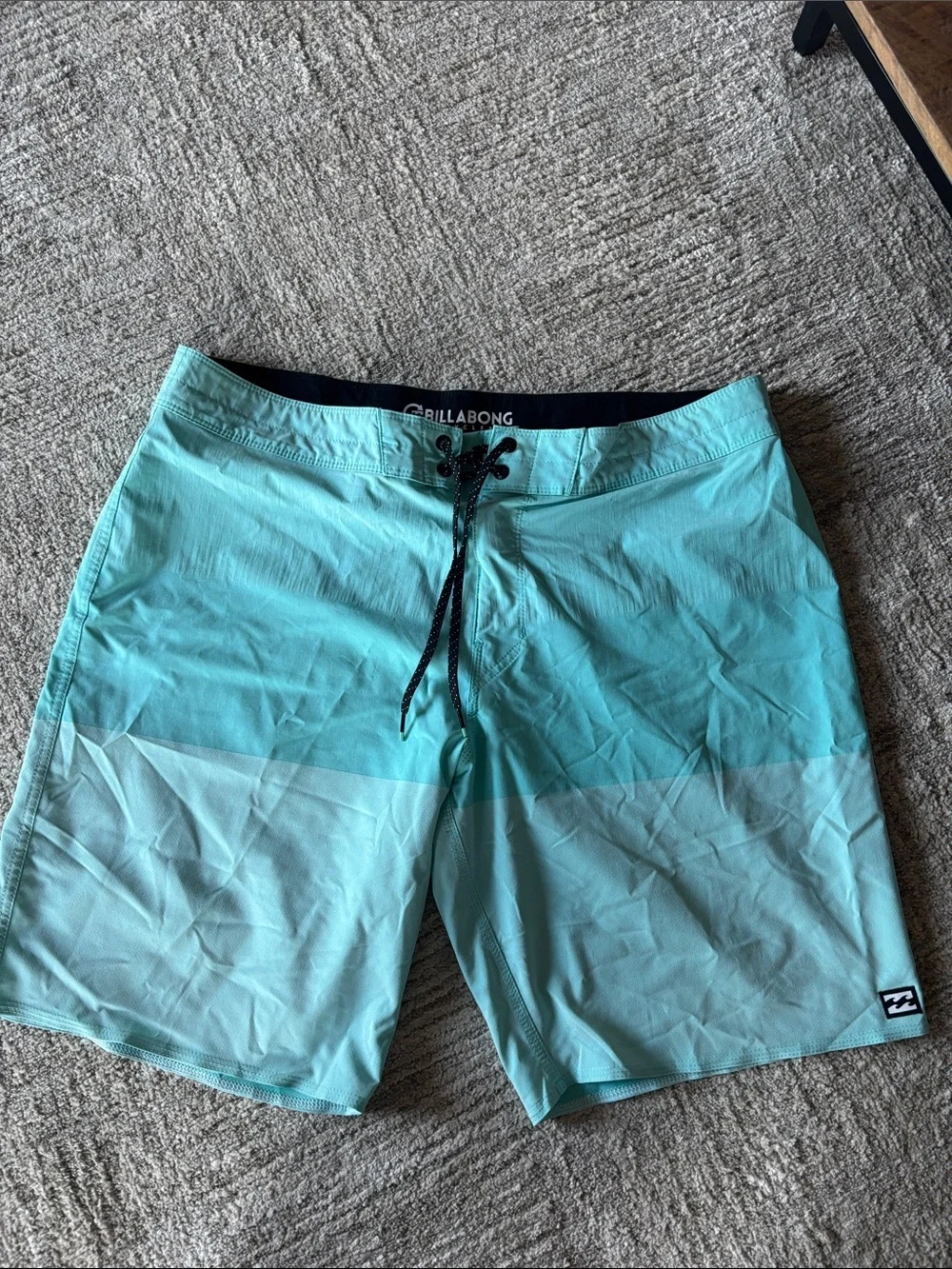 Billabong Aqua Mint Two-Tone Board Shorts